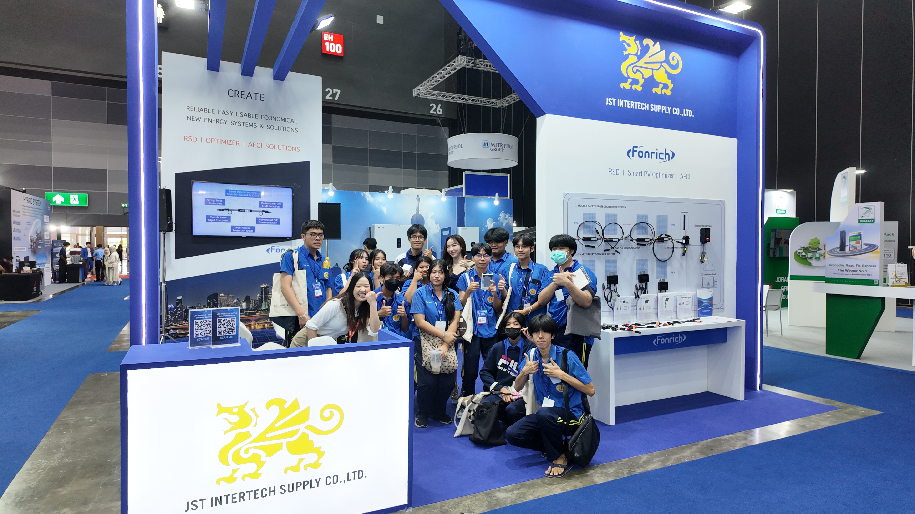 Desligamento rápido fotovoltaico Fonrich apresenta soluções de ponta na SETA 2024 na Tailândia(pic2)