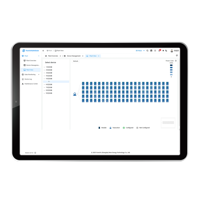 Supots caixa de proteção de arco 1100V Máxima. Tensão do sistema.