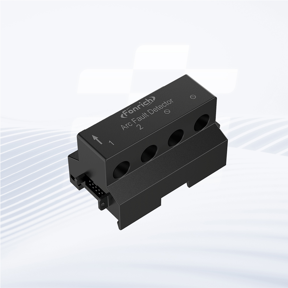 Detector de falha de arco fotovoltaico - trilho DIN - 2 canais